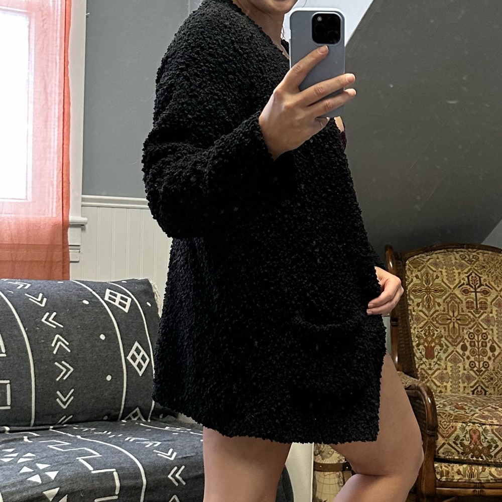 Fuzzy Cardigan